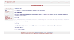 Desktop Screenshot of help.hotpotatoes.net